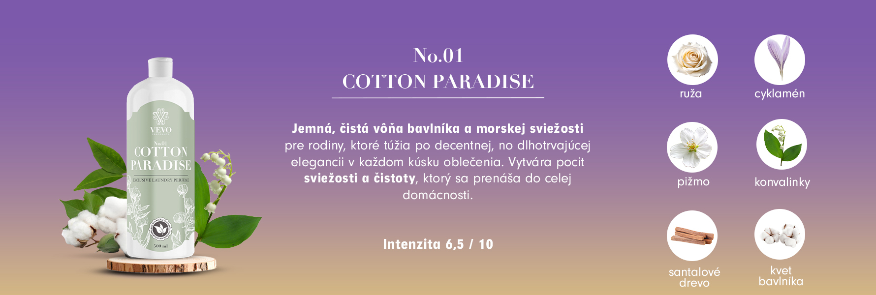 Cotton Paradise mosóparfüm