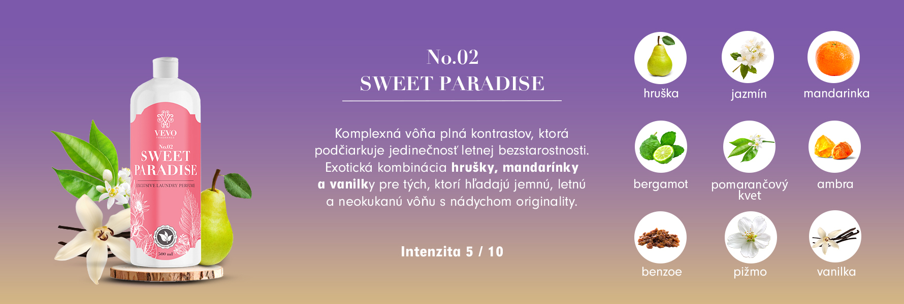 Sweet Paradise mosóparfüm