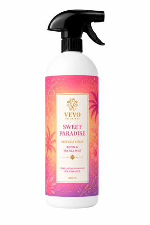 Vevo Sweet Paradise beltéri illatosító spray, 500 ml