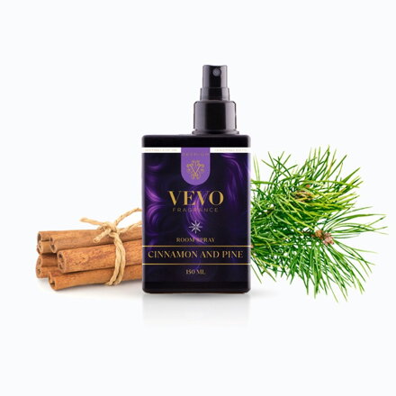 Vevo Premium Fahéj & Fenyő lakásillatosító spray 150ml