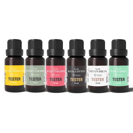 6 x 10 ml legnépszerűbb minták készlete