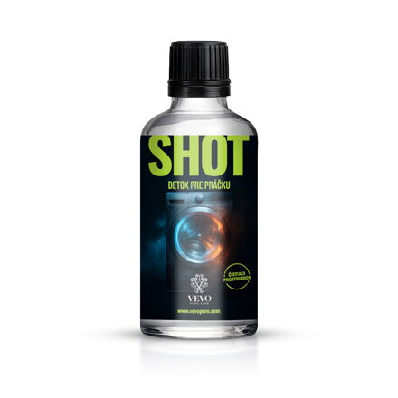 Vevo Shot – mosógép tisztító koncentrátum 100 ml