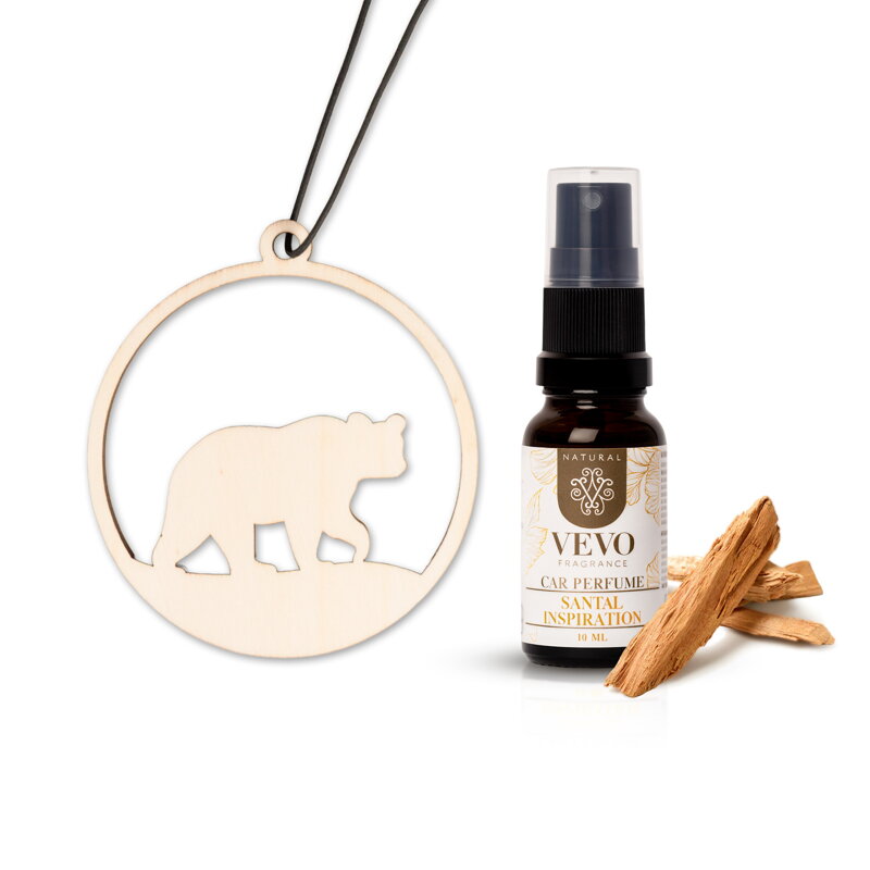 Vevo Natural fa autóillatosító Santal Inspiration – Medve