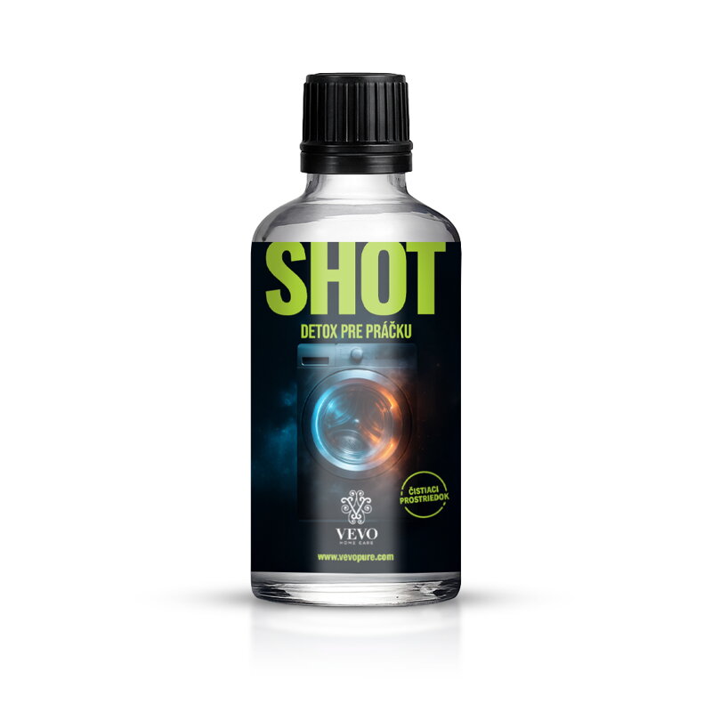 Vevo Shot – mosógép tisztító koncentrátum 100 ml