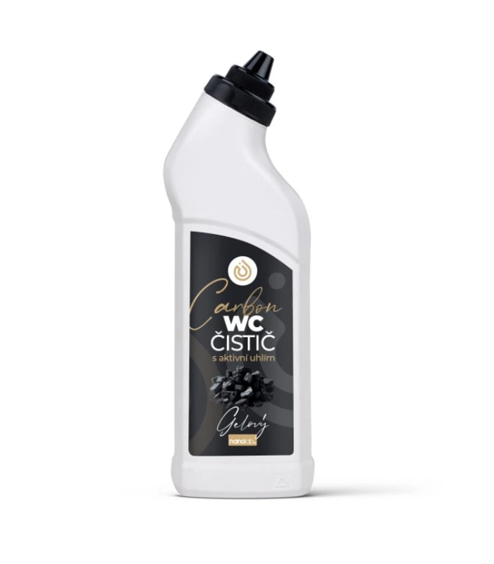 WC-tisztító aktív szénnel 750 ml